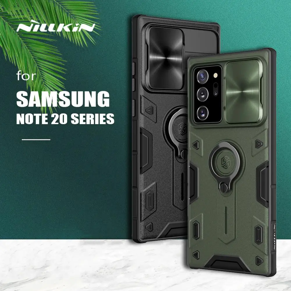 Per Samsung Galaxy Note 20 Ultra Case Nillkin Camshield Armor Case Camera Custodia Ultra Sottile Per Cover Posteriore Per Samsung Note 20 5G