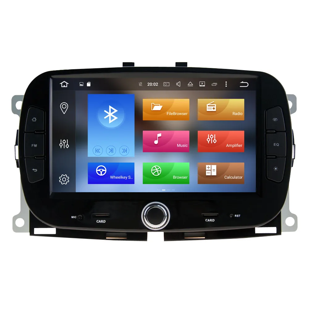 Clearance Android 9.0 Car Radio DVD Player Multimedia For Fiat 500 2015+ GPS WIFI Bluetooth Video Stereo Navigation 4G RAM 11