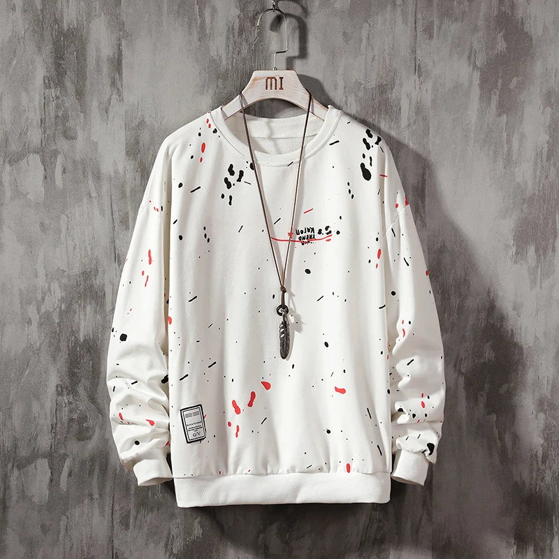  hand-Painted Sweatshirts Men/Women Hoodies art painted sweatshirt Winter Loose Tops