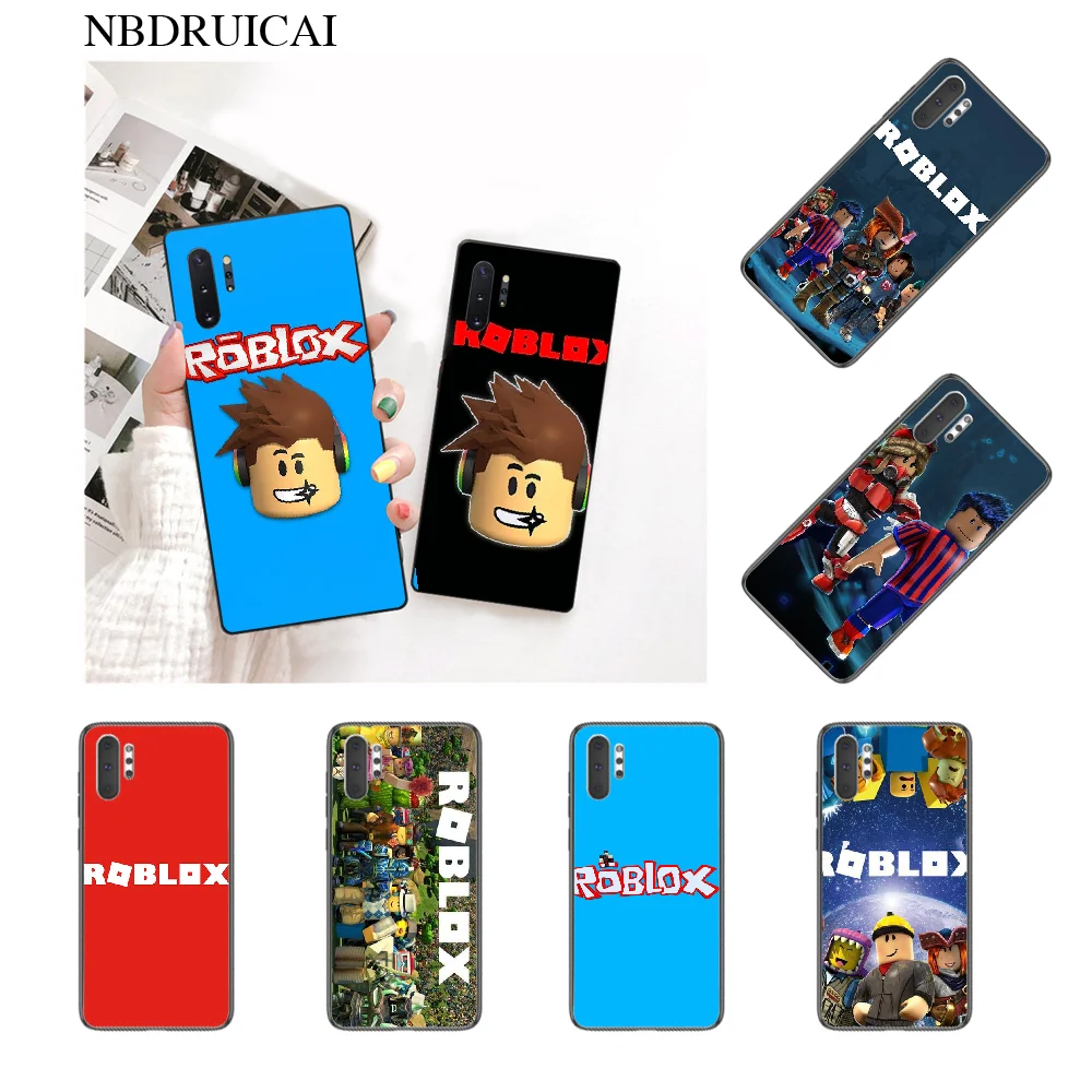 NBDRUICAI популярная игра Roblox чехол для телефона Samsung Note 3 4 5 7 8 9 10 pro M10 20 30 | Мобильные