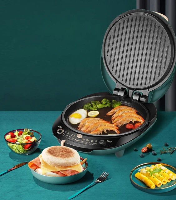 Crêpière mini 6 crêpes ou pancakes 1500w