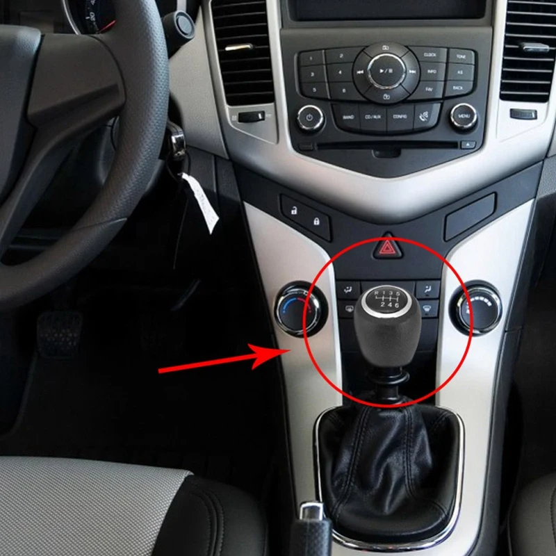 Автомобильная ручка переключения передач, авто Стайлинг для Chevrolet Cruze 2008 2009 2010 2011 2012, автомобильный Декор