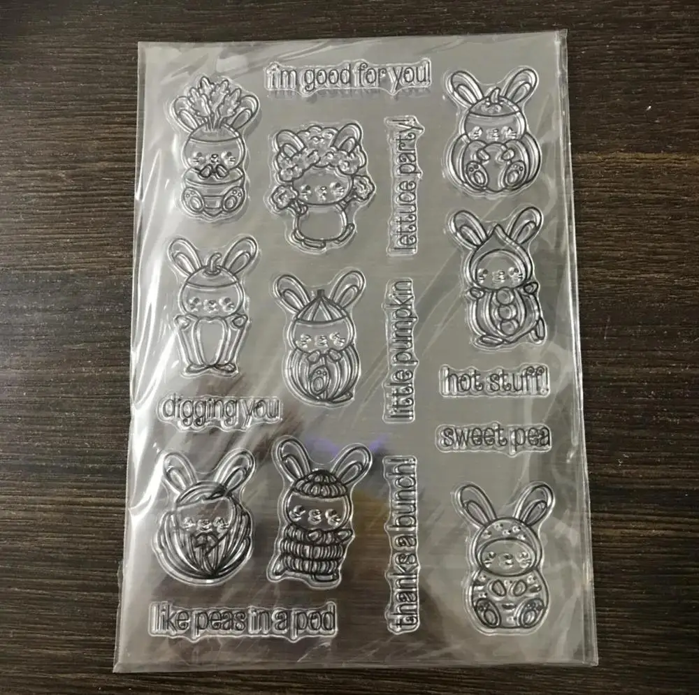 Cute Food Transparent Clear Silicone Stamp Seal For DIY Scrapbooking cute-food-transparent-clear-silicone-stamp-seal-for-diy-scrapbooking
