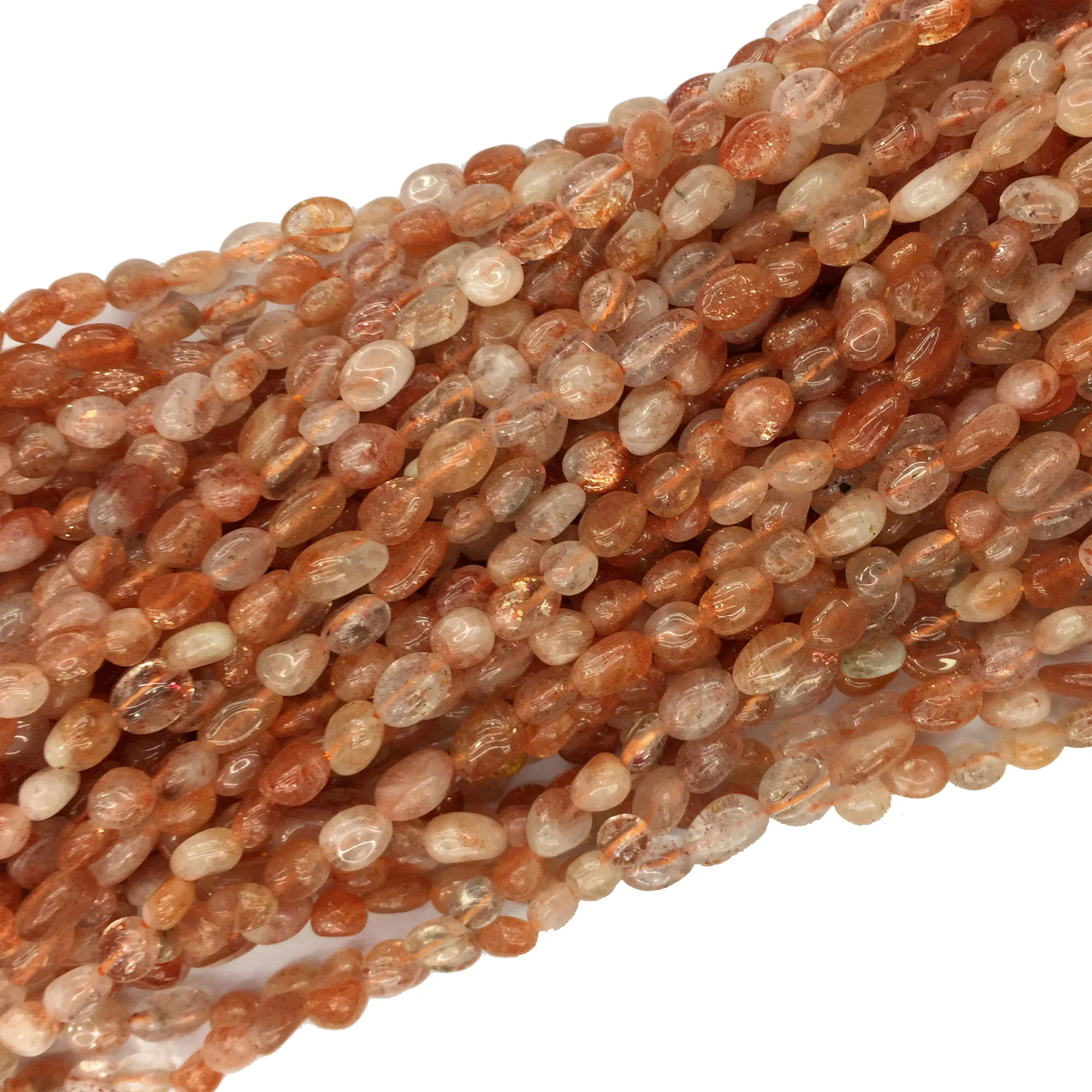 Натуральный оранжевый золотой Sanidine Sunstone самородок свободной формы бусины подходят для ювелирных изделий 1" 06135