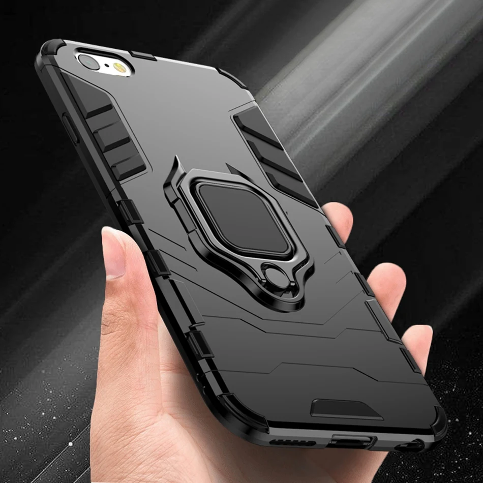 KISSCASE Armor Phone Case For Xiaomi Redmi 6 6pro Note 4X 5 7 Combo Mi 8 9T A1 A2 Max 3 Pocophone F1 Fundas |