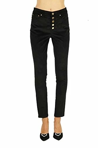Брюки Слим кон боттони из вельвета a Coste di Michael Kors per Donna Bttn FRNT HW Skinny MF89CMH9RX 001