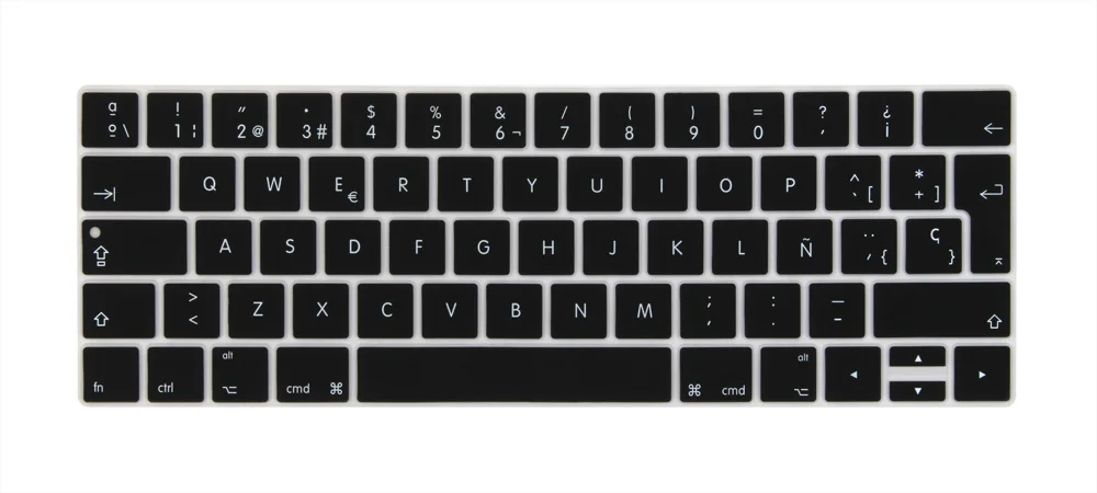 Испанская евро клавиша Enter Крышка для- Macbook Pro 13 15 дюймов с сенсорной панелью новая модель A1706 A1707