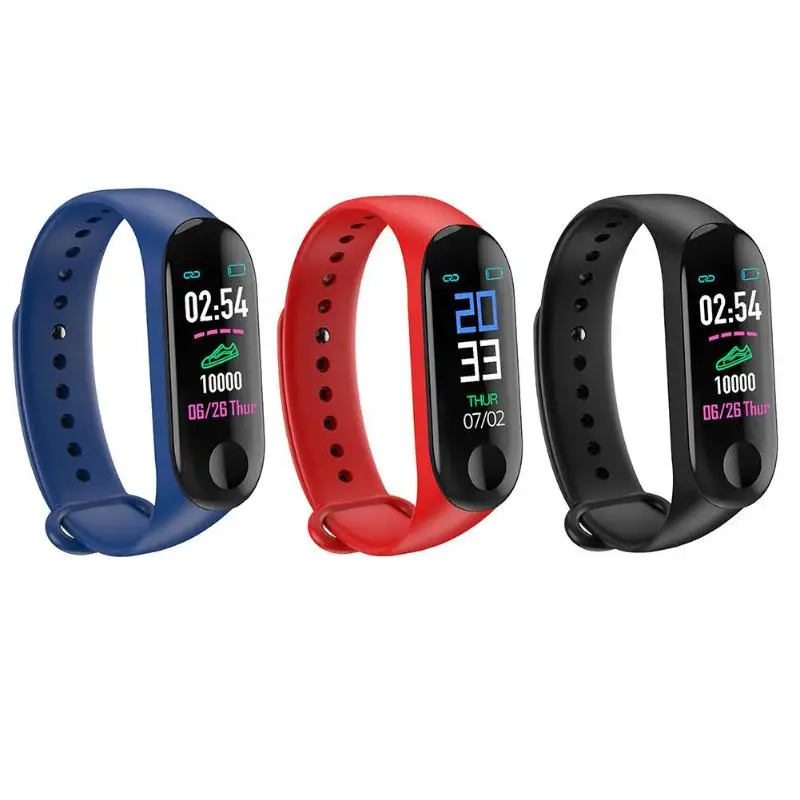 

M3 Plus Smart Band Life Waterproof Fitness Tracker M3 Plus Smart Bracelet Blood Pressure Heart Rate Monitor Smart Wristband