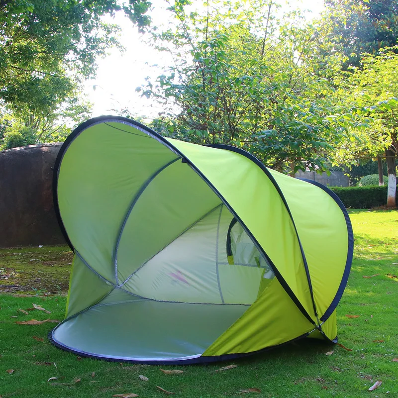 Beach Sunscreen Sunshade Automatic Outdoor Speed Open Collapsible Fishing Double Camping Tent camping tent