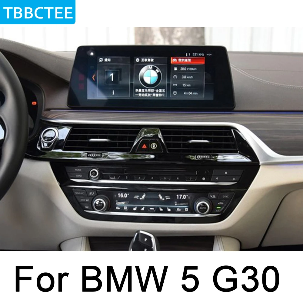 Discount For BMW 5 Series G30 2018-2019 EVO Car Android Touch Screen Multimedia Player GPS Stereo Display navigation Audio Radio Media 1