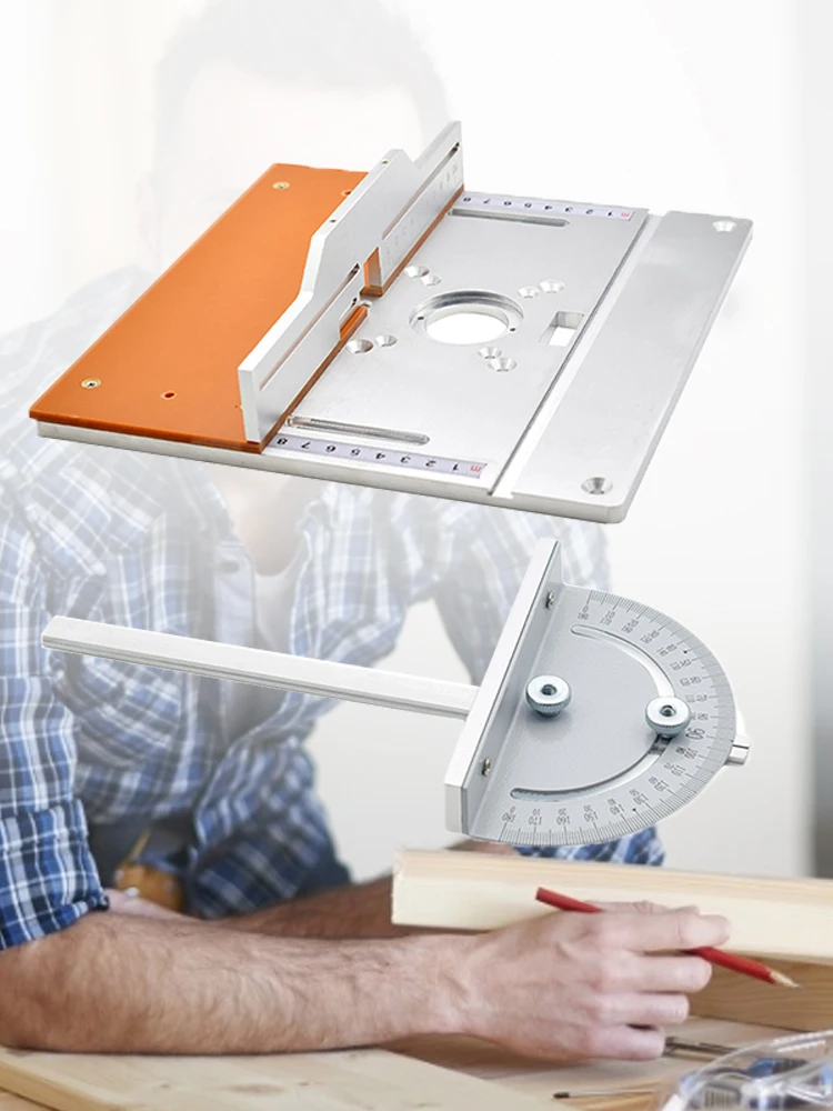 Multifunctional electric woodworking вспомогательный деревообрабатывающий стол. вставочная пластина для фрезерного станка 240. алюминиевый профиль t-track для фрезера. алюминиевый фрезерный стол. фрезерный станок ferm pra1011.