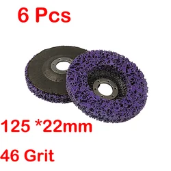 Disque en Poly bande, roue Abrasive pour peinture, antirouille, propre, pour motos, meuleuse d'angle Durable, 125mm 