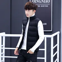 Осенний и зимний жилет, Модный повседневный тренд, Мужское пальто, уличная спортивная одежда с хлопковой подкладкой