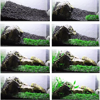 

10x Aquarium Stainless Steel Wire Mesh Pad Water Plants Tank Moss Net Mat Decor