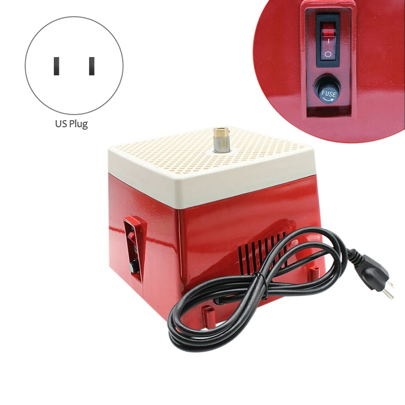 Hot 110V Portable Mini Stained Grinder Diamond Glass Art Grinding Machine US Plug