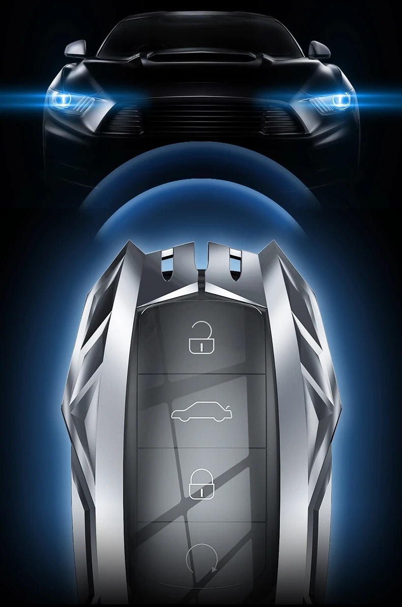 Copertura portachiavi per auto in lega di zinco per Chery Tiggo 8 3x 5x Gx EQ7 Arrizo Exeed 65R 32R Tiggo 7 Pro 5 2020 custodia per telecomando Shell - H92c2d7ffd08c4648b2c69529d1eb8c59X