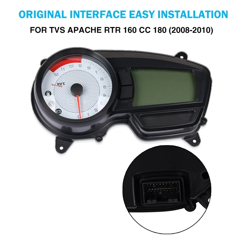 Motorcycle Tachometer Digital Odometer 