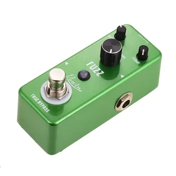 

Rowin FUZZ Guitar Effect Pedal with Volume Tone Sustain Control Knob Aluminum Alloy Shell True Bypass