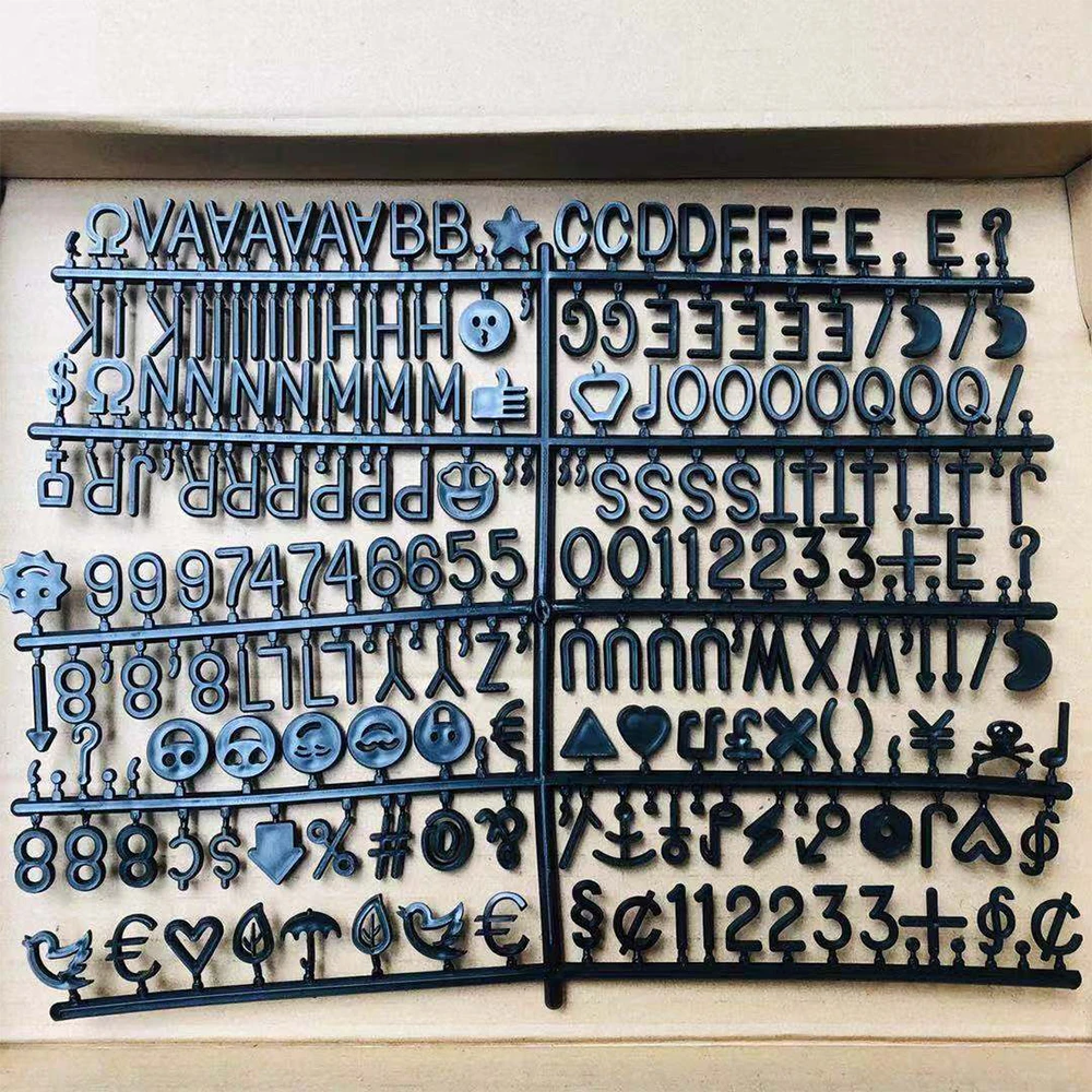 DIY войлочная доска с буквами со сменными символами и цифрами, деревянная рамка, доски для сообщений, украшение для дома и офиса, 30*40 см
