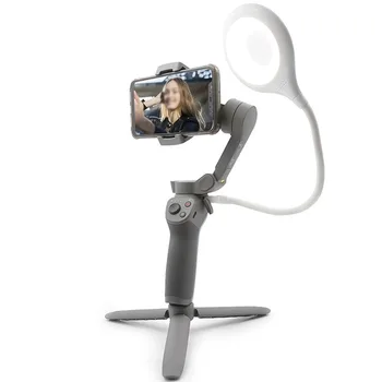 

For DJI OM 4 Handheld Gimbal 360 Degree Rotation USB Light Photography Studio Fixed Bright Led Video Light for DJI OSMO Mobile 3