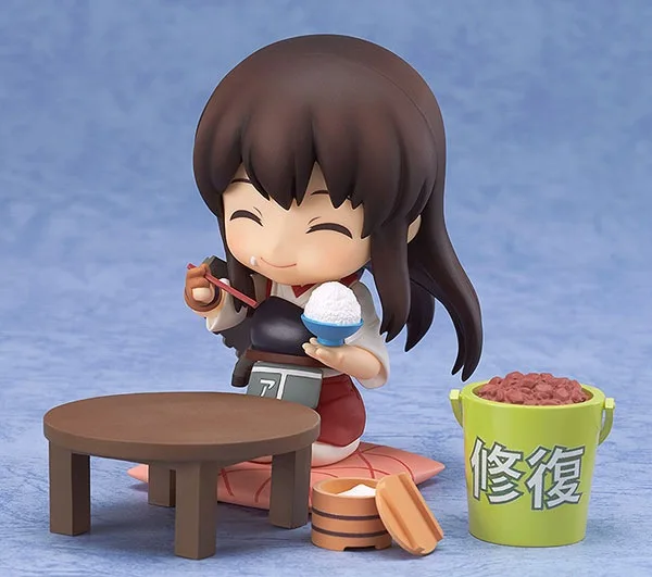 Японское аниме Nendoroid Kantai Коллекция GSC Akagi 391# Q Ver ПВХ фигурка модель милый мультфильм девушка косплей абсолютно новая кукла