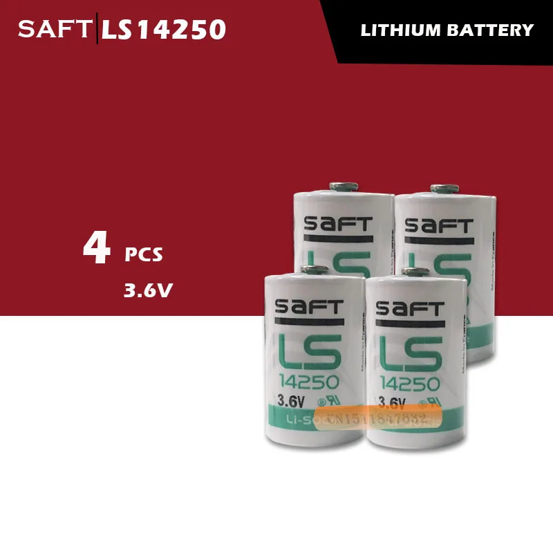 4 шт./лот новый оригинальный Saft LS14250 1/2AA 3 6 V PLC промышленное автоматическое