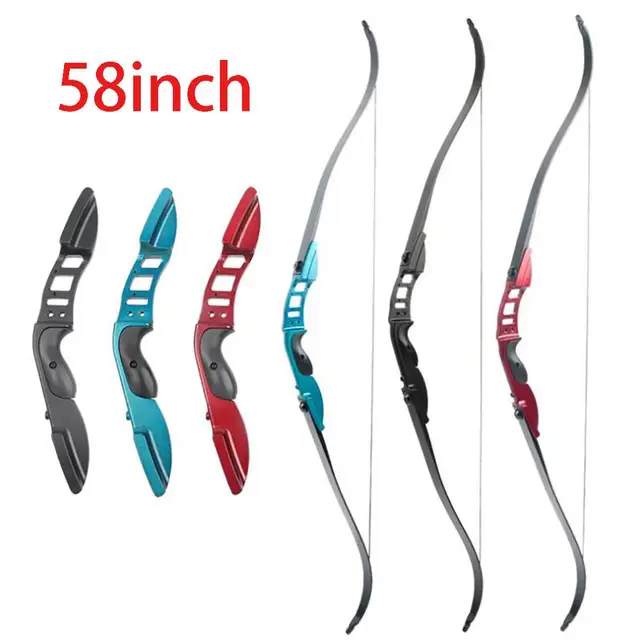  US $83.62 25lbs 50lbs Recurve 58inch Archery Recurve Competition Training Shooting 