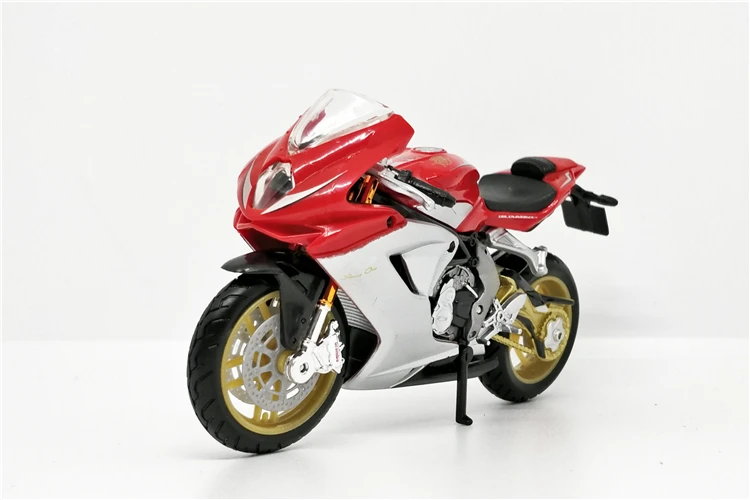 Bburago 1/18 масштаб 1:18 MV Agusta F3 Oro 2012 Литые пластиковые модели мотоциклов для мальчиков|