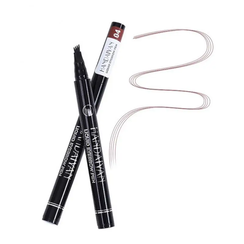 4 Head Fork Liquid Eyebrow Black Brown Eyebrow Gel Eyebrow Enhancer Waterproof Tattoo Pencil Sketch Liquid Eye Brow Pencil TSLM1 4 Head Fork Liquid Eyebrow Black Brown Eyebrow Gel Eyebrow Enhancer Waterproof Tattoo Pencil Sketch Liquid Eye Brow Pencil TSLM1