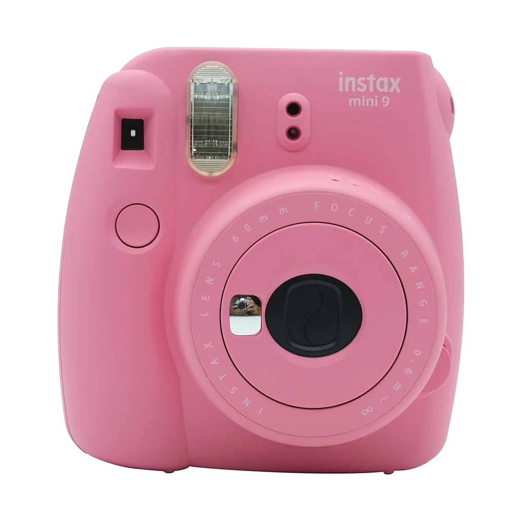 Новогодний подарок, 5 цветов, Fujifilm INSTAX Mini 9, фотокамера моментальной печати+ 20, 50 листов, пленка Fujifilm Instax Mini 8 9 - Цвет: pink