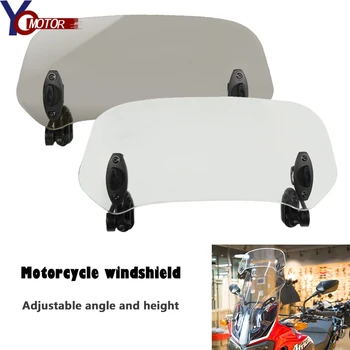 

2019 Motorcycle Adjustable WindScreen Windshield Spoiler Deflector for HONDA CRF1000L AFRICA TWIN 2015-2019 2018 2016 CRF 1000L