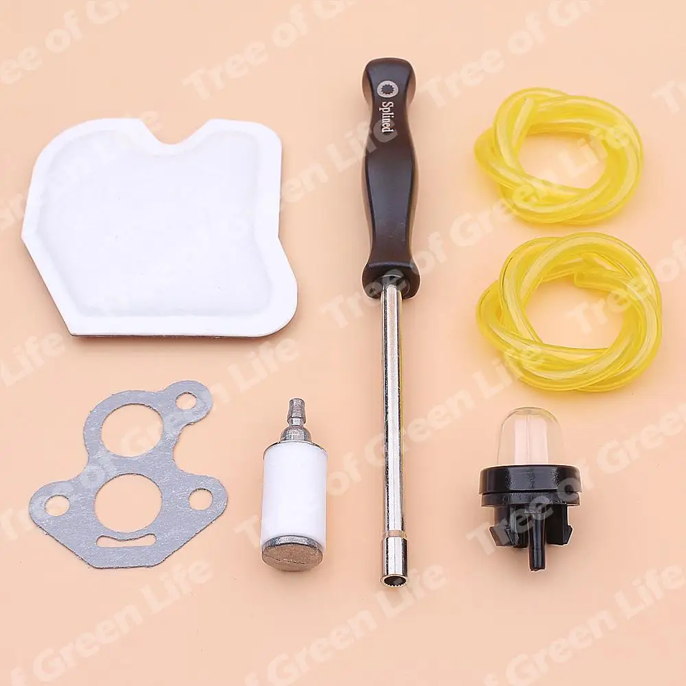 Gubeter Kit Guarnizioni Carburatore 2 Pezzi, Per Parti Motosega Per Husqvarna 235 240 235E 240E, 545081892 - Foto 7