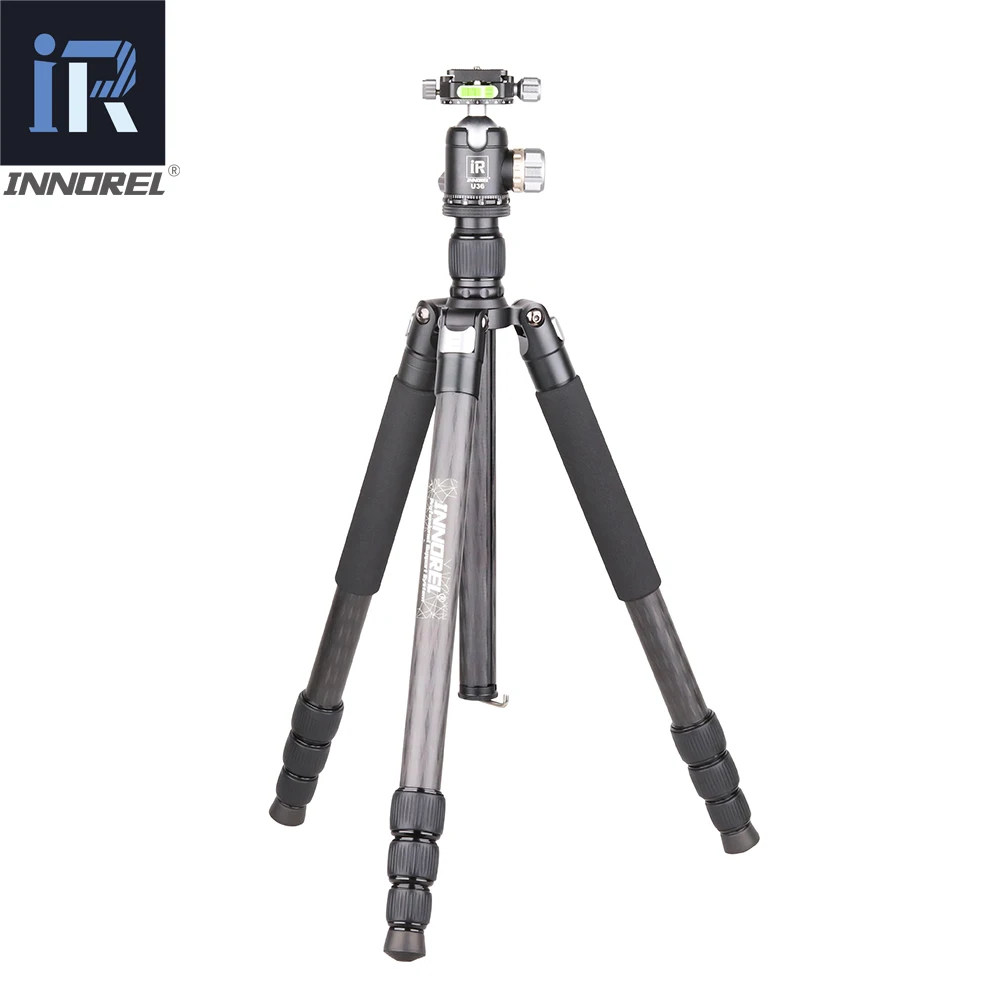 US $149.24 Rt75c 10 Layers Carbon Fiber Professional Tripod For Digital Dslr Camera Heavy Stand Support Double Panoramic Ballhead Monopod