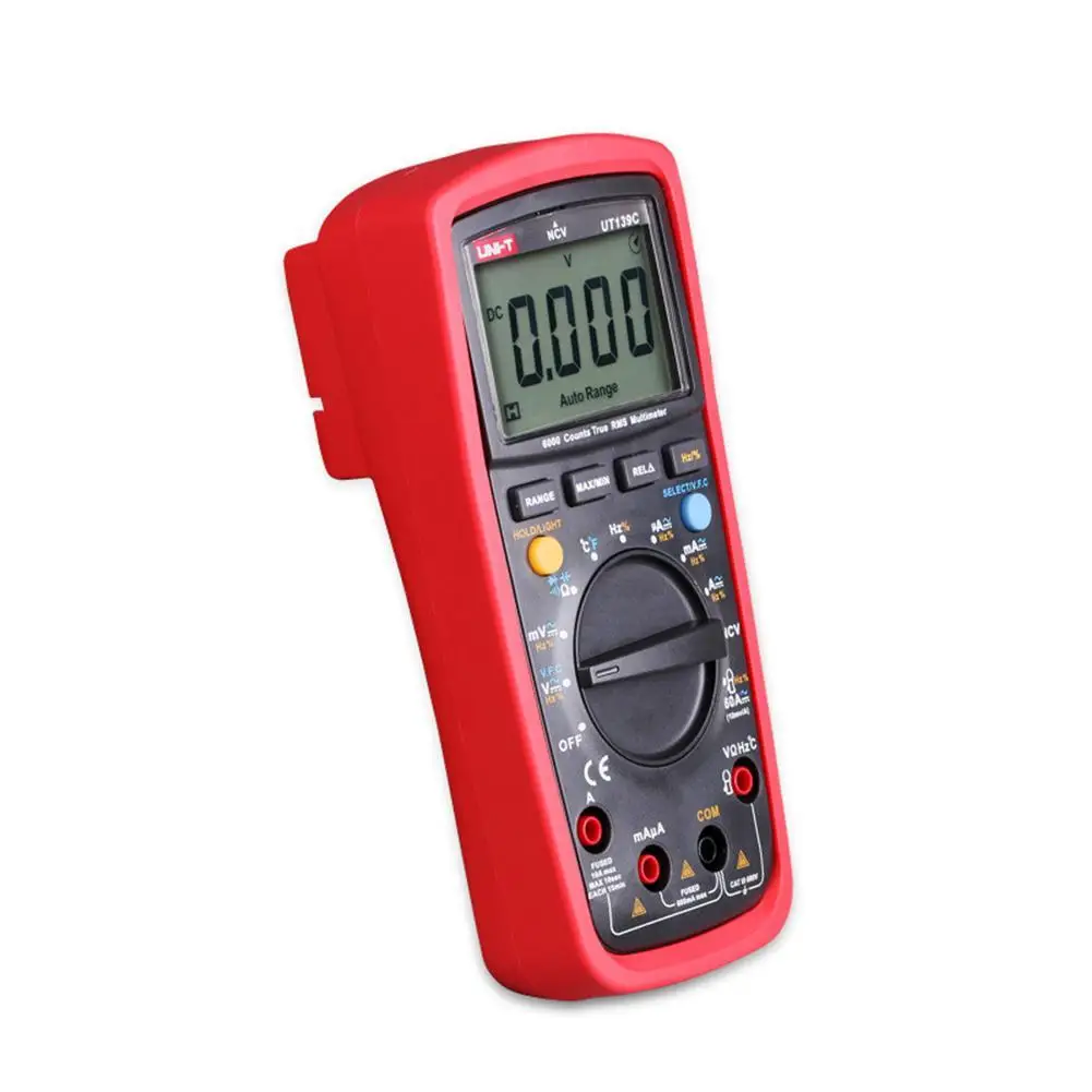 UNI-T UT139C RMS цифровой мультиметр Ручной Измеритель Амперметр мультитестер