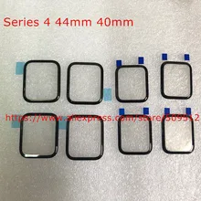 Передняя внешняя стеклянная крышка объектива Запасные части для Apple watch series 1 2 3 38 мм 42 мм 4 40 мм 44 мм ЖК-стекло