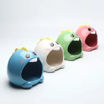 

Small Pets Summer Cooling House Hamster Large Ceramic House Sleeping Cave For Hamster Rat Chinchilla Rabbit Small Pets Supplies