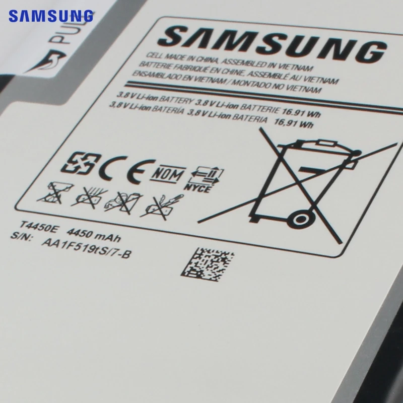 SAMSUNG оригинальный запасной аккумулятор T4450E T4450C для Samsung GALAXY Tab 3 8 0 T310 T311 T315 Tablet