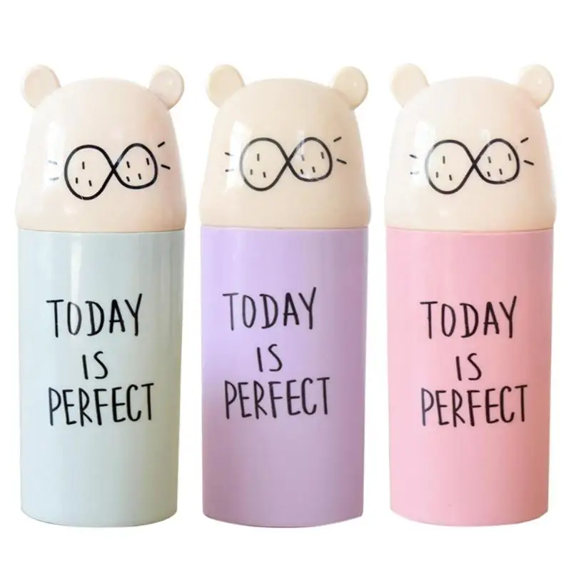 

1PC Cartoon Toothpaste Organizer Protable Travel Toothbrush Case Storage Box Container Home Bathroom Accessories