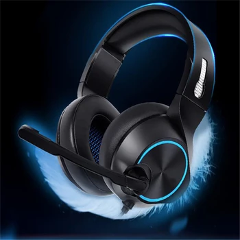

3.5mm Jack USB Wired Gaming Headphone Game Headset Nosie Cancelling Earpiece With Microphone Volumn Control For PS4 Xbox One PC