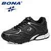 BONA 2022 New Designers Action Leather Trendy Running Shoes Men Outdoor Sneakers Man Walking Jogging Shoes Athletic Footwear ► Photo 2/6