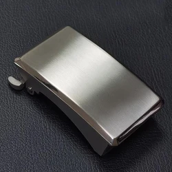 Fivela de negócios de titânio puro accessorie cinto de alta qualidade para homem, processo escovado pode ser remodelado, adequado para cinto de 35mm