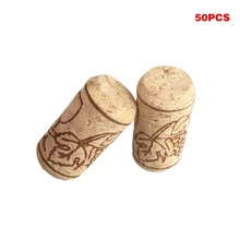 Горячая 50 шт. дубовая деревянная пробка для бутылки Красного вина пробки аксессуар Прямая поставка JUL3