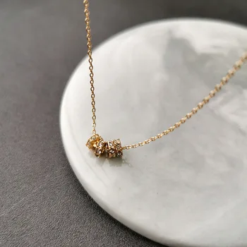 

Accessories South Korea Cool Geometry Choker Women's Campus Goddess Repair Neck White Necklace Necklace