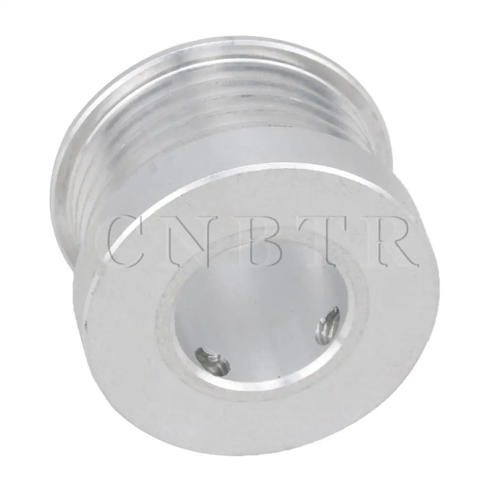 CNBTR мульти-слот шкив ремня 6061 алюминий 31 мм диаметр 15 мм внутренний диаметр отверстия