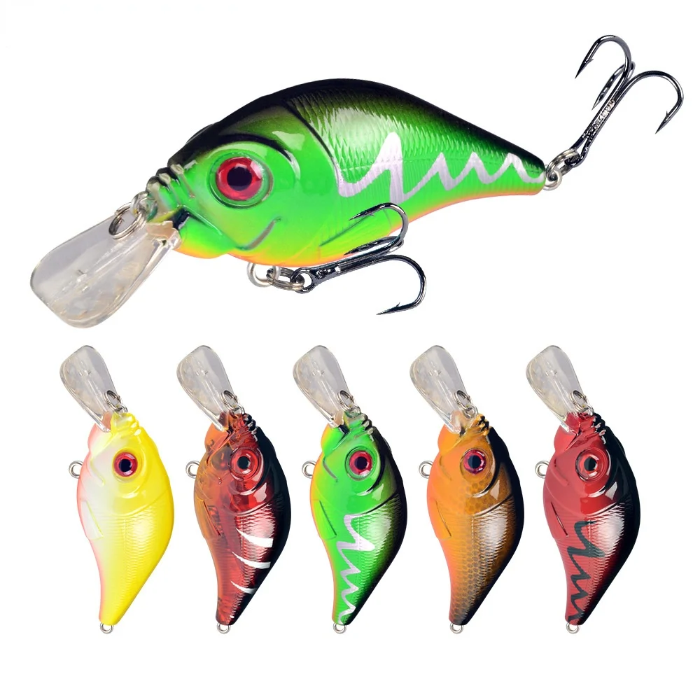 

1Pcs Crank Fishing Lure Bait Wobbler 12g 7.5cm Minnow Isca Artificial Lures Crankbait Leurre De Bass Pike Trolling Pesca Tackle