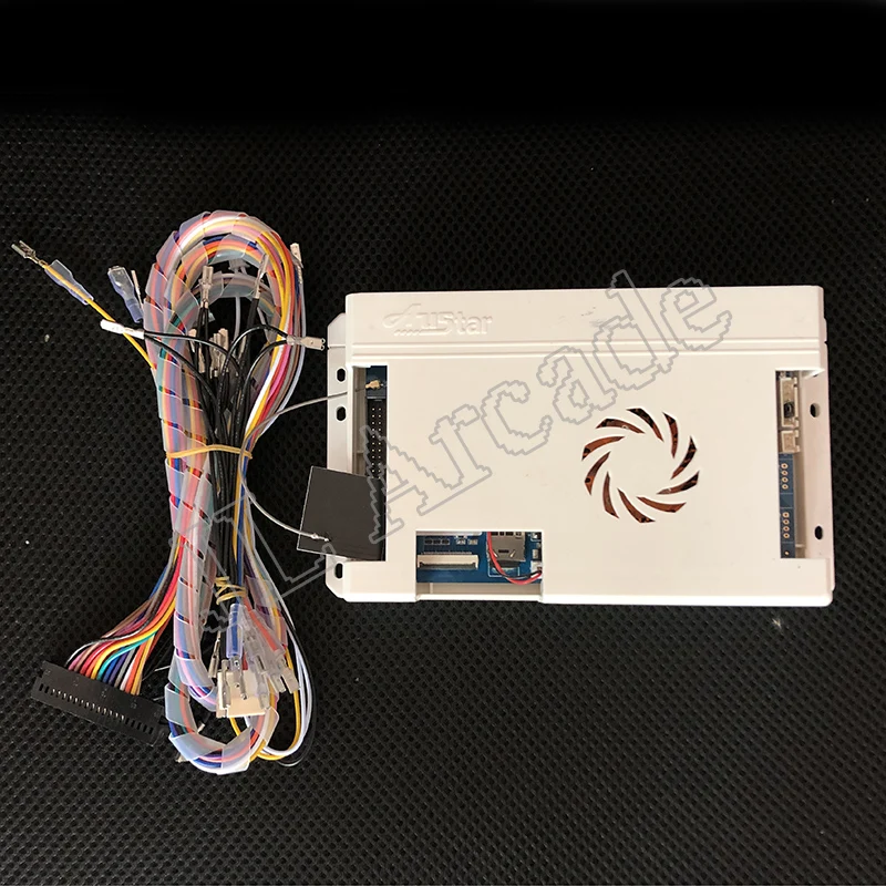 Красный Pandora 3D KING новейший Wifi 3D 2448 Ретро аркадные игры печатная плата 134* 3D игры+ 2314* 2D игры HDMI VGA выход материнская плата - Цвет: Красный