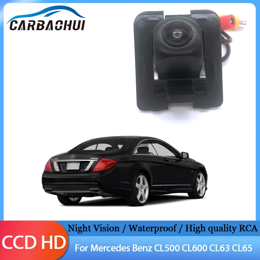 

Автомобильная камера заднего вида для парковки HD CCD 1280P камера ночного видения Водонепроницаемая Для Mercedes Benz CL500 CL600 CL63 CL65