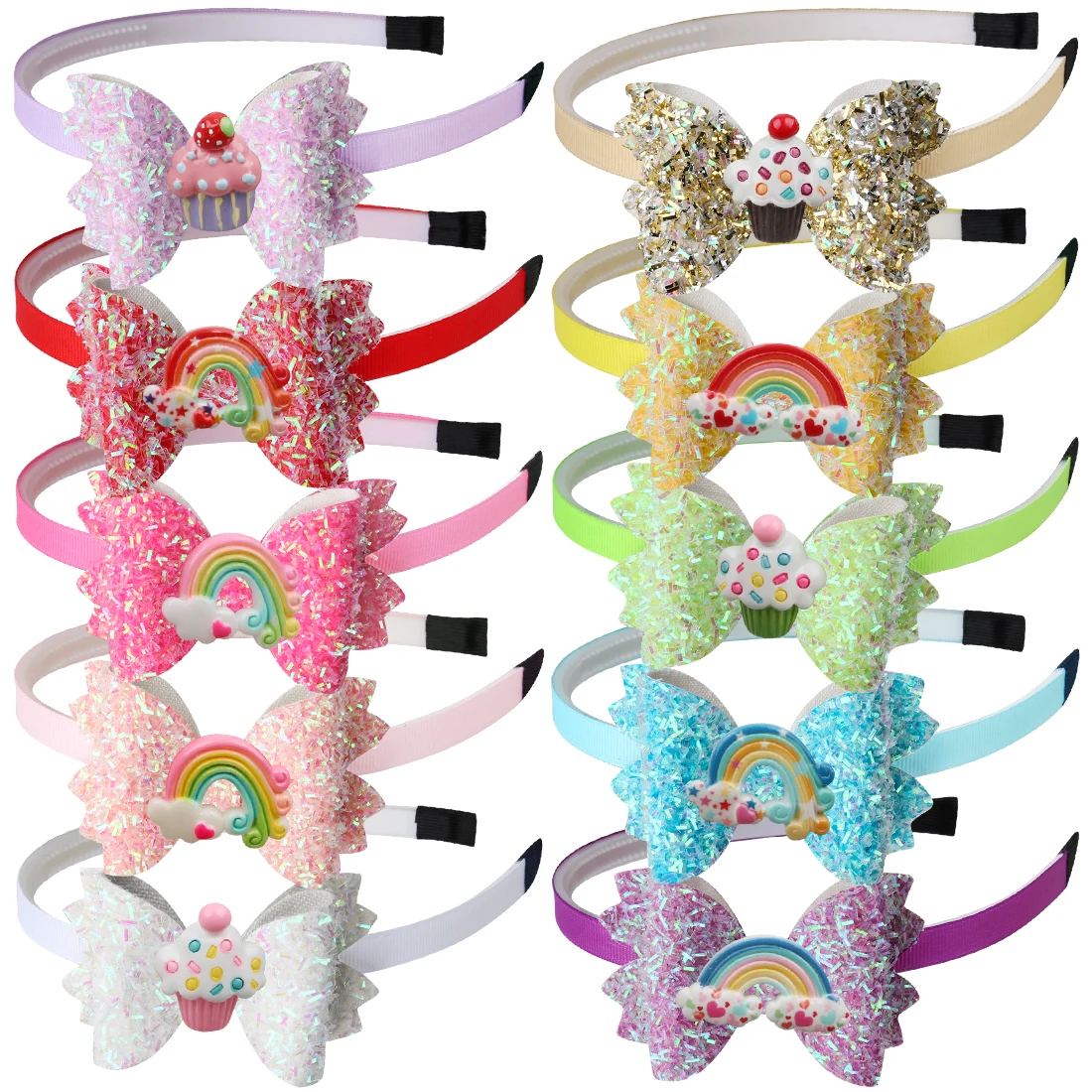 baby rainbow headband