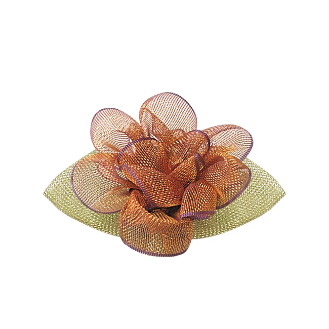 Ombre Organza 5169 YAMA листва цветок Диаметр 30mm±3mm лист 32mm±3mm 100 шт./пакет лентой, Свадебные Декорации для художественного оформления ногтей, ручная работа - Цвет: Ombre Organza 5169