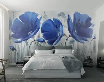 

[Self-Adhesive] 3D Corn Poppy WG356 Wall Paper mural Wall Print Decal Wall Murals Belly